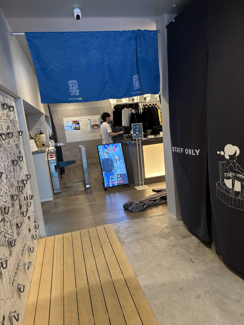 パンダ銭湯さんの大阪サウナDESSEのサ活写真