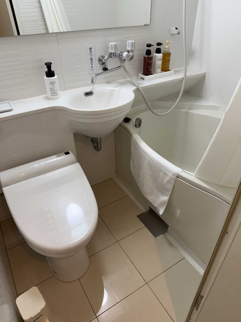 パンダ銭湯さんのホテルチェックイン新橋のサ活写真