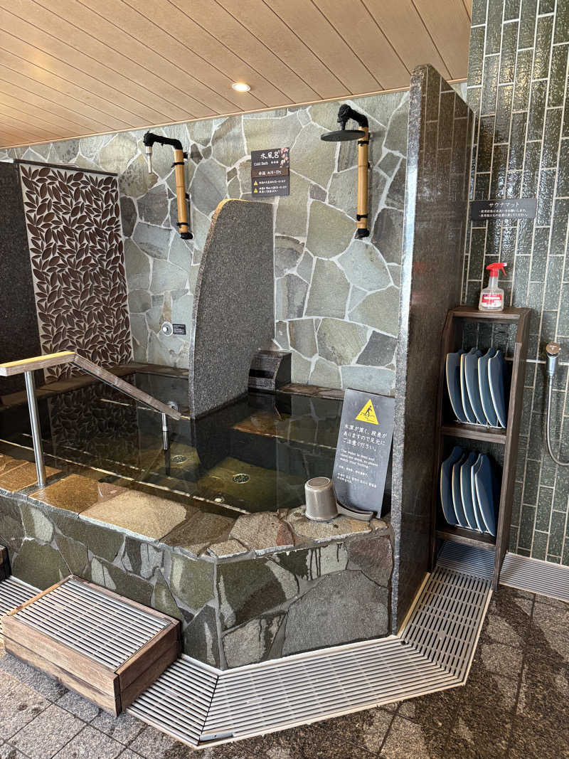 パンダ銭湯さんの天然温泉 だんだんの湯 御宿 野乃松江のサ活写真