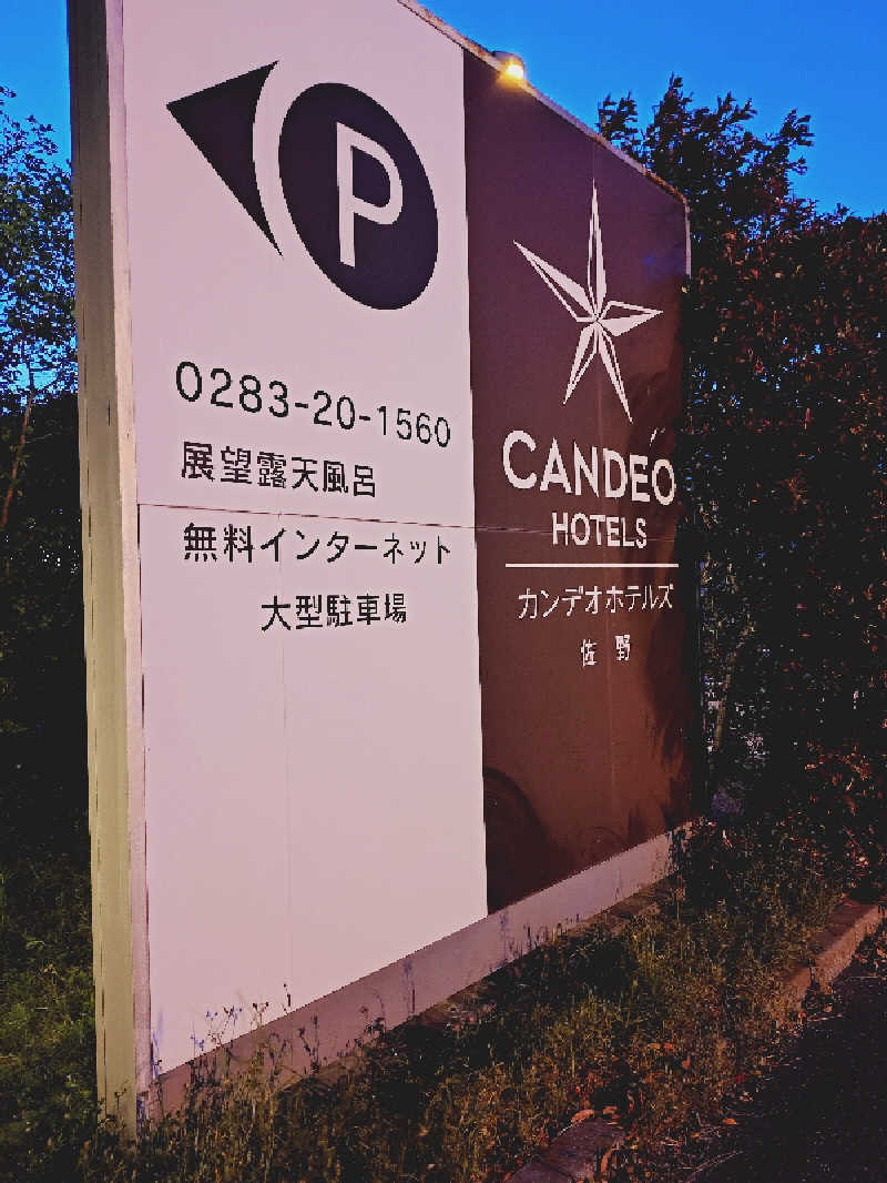 なかちんさんのカンデオホテルズ佐野のサ活写真