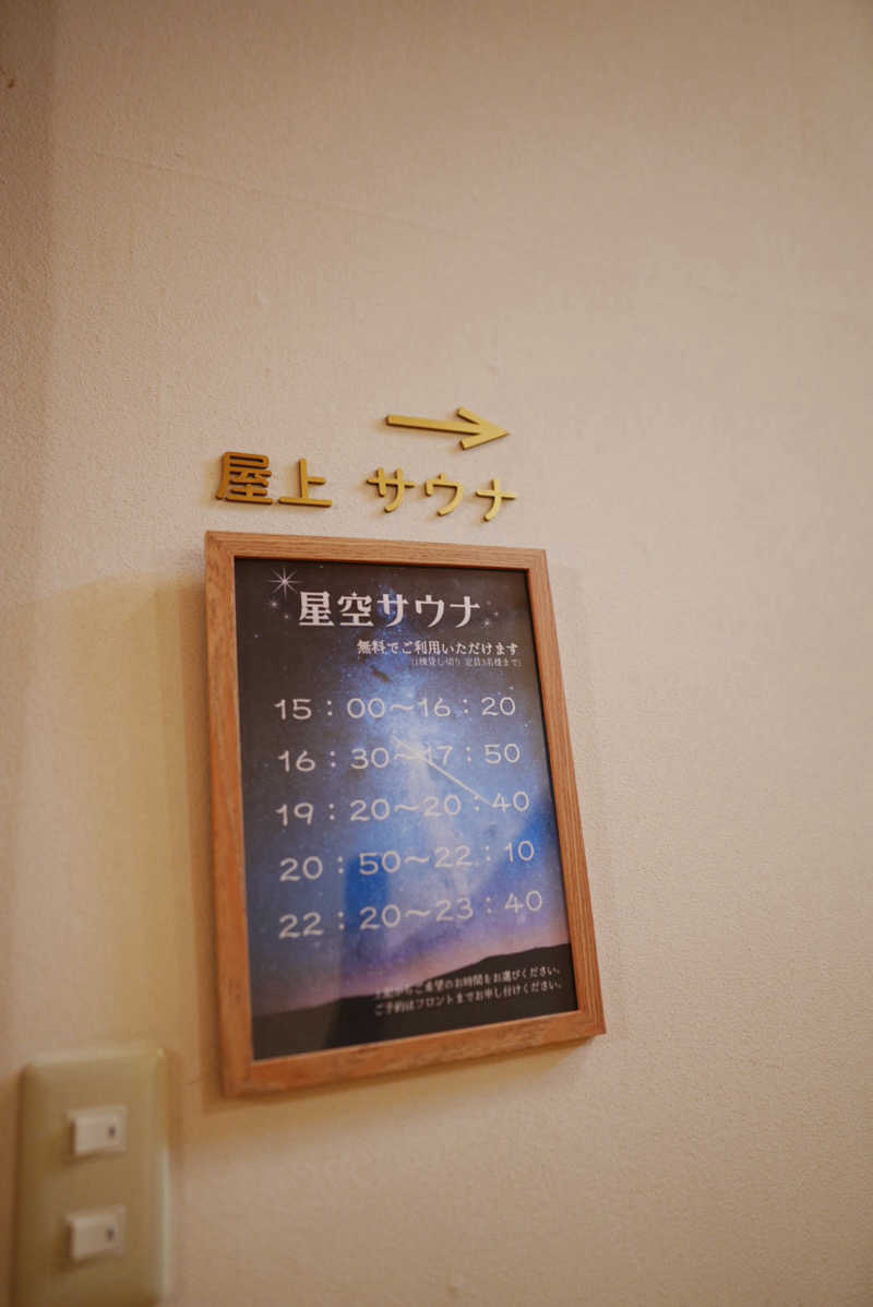 UCさんのやま星のサ活写真
