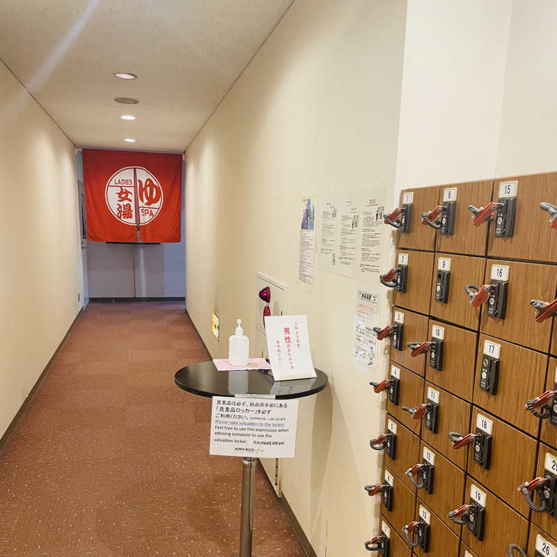 E25さんのアルペンブリックスパ 日帰り温泉(妙高高原 池の平温泉)のサ活写真