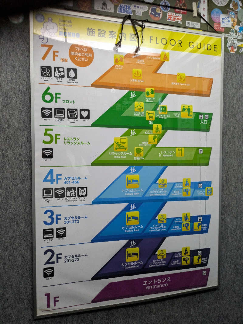 りうさんのサウナ&カプセルホテル 北欧のサ活写真