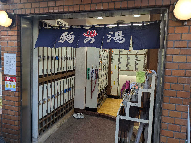 りうさんの駒の湯のサ活写真