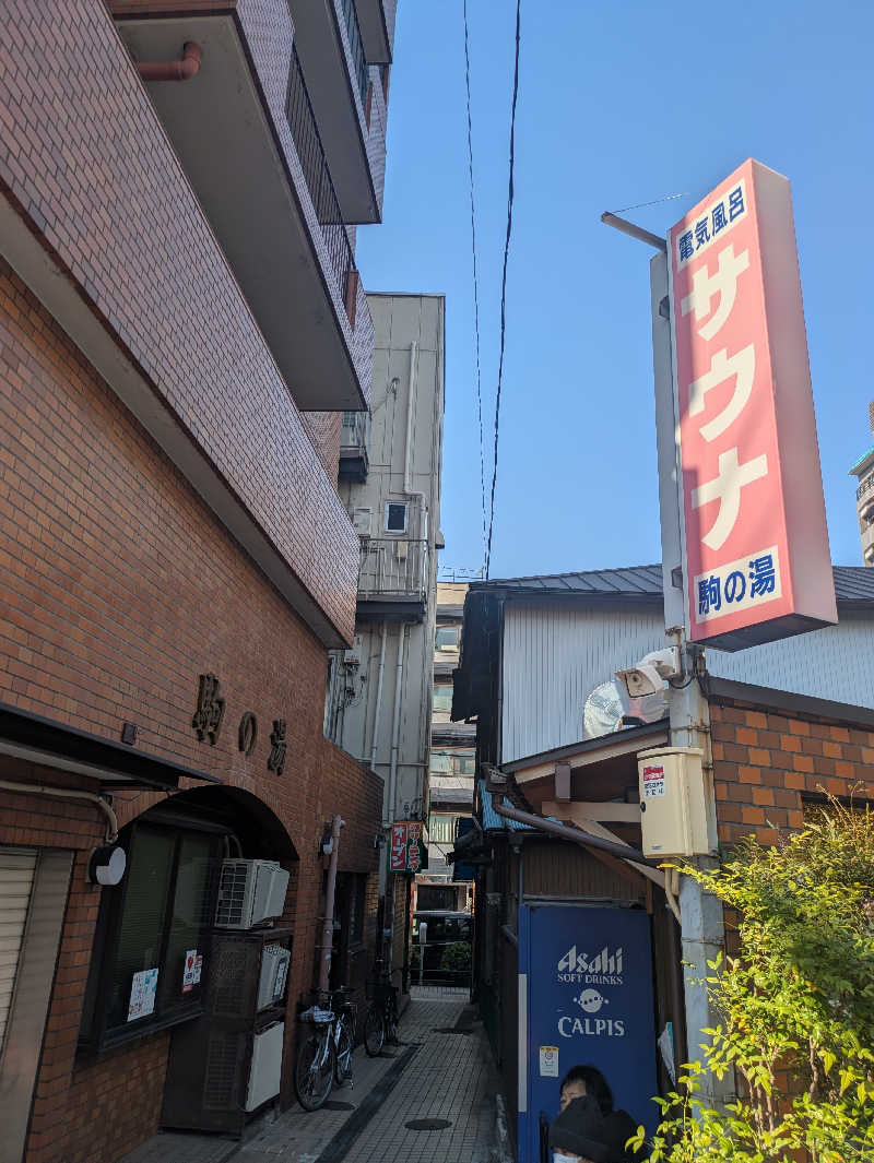 りうさんの駒の湯のサ活写真