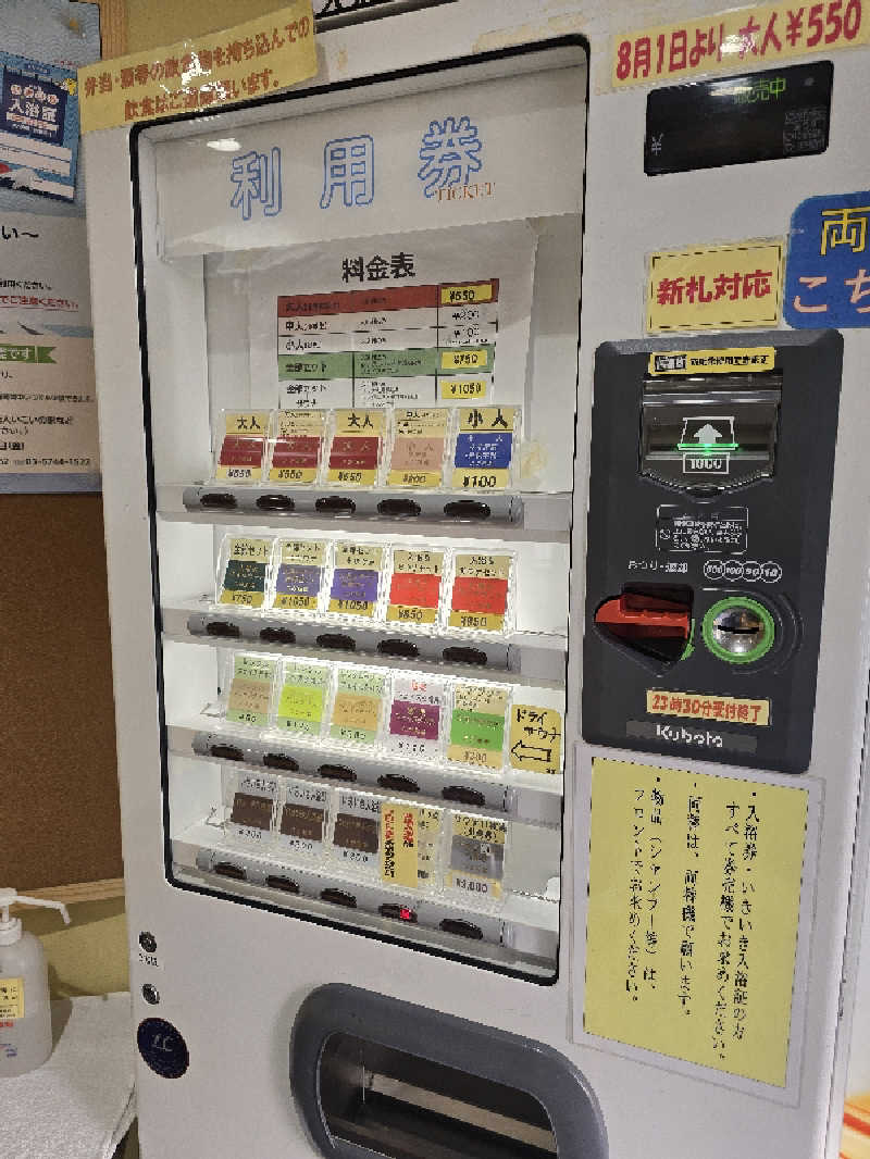 TONYUさんの久が原湯のサ活写真