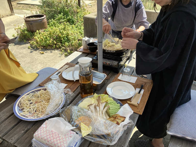 ジョニーさんの宿NAVELの学校(海岸沿いの貸切棟Hanare - sauna meri Kosagi-jima)のサ活写真