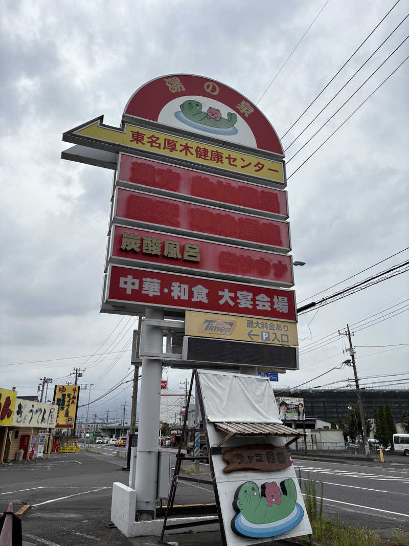 鼻毛抜きワックスが鼻に詰まった男さんの湯乃泉 東名厚木健康センターのサ活写真
