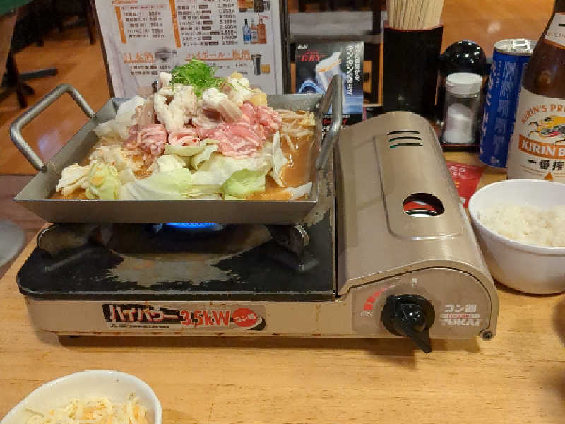 魔改造ちりとり鍋 : なにわ健康ランド 湯〜トピア（東大阪市）のサウナ