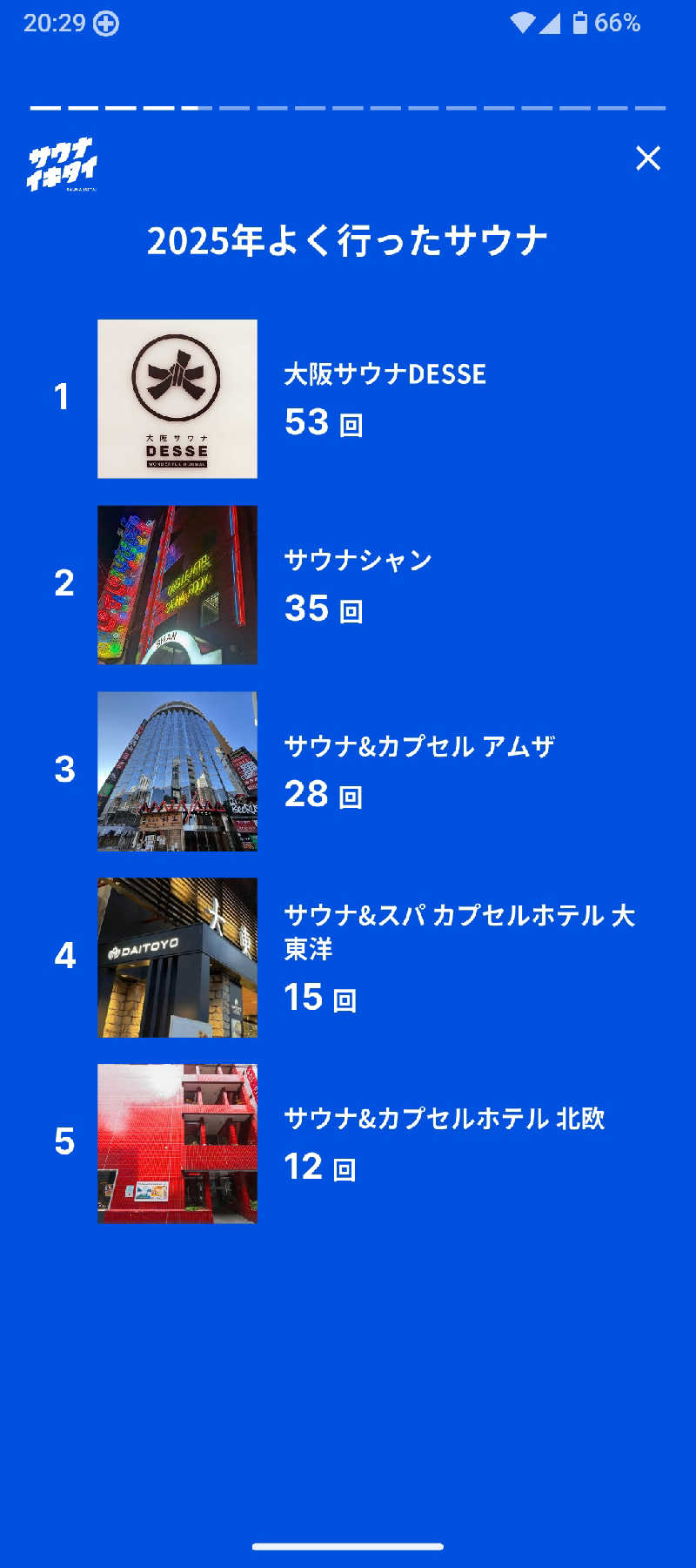 まぁだ虎麺咖哩さんの大阪サウナDESSEのサ活写真