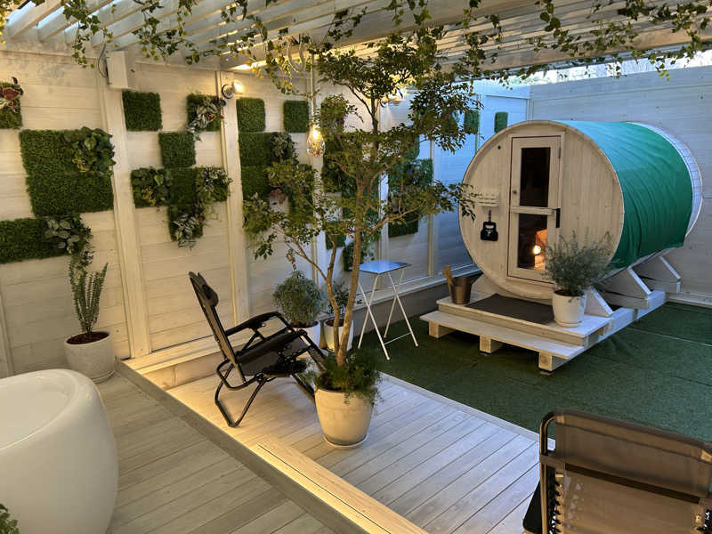 ぽったんさんのプライベート駅サウナ ととの場のサ活写真