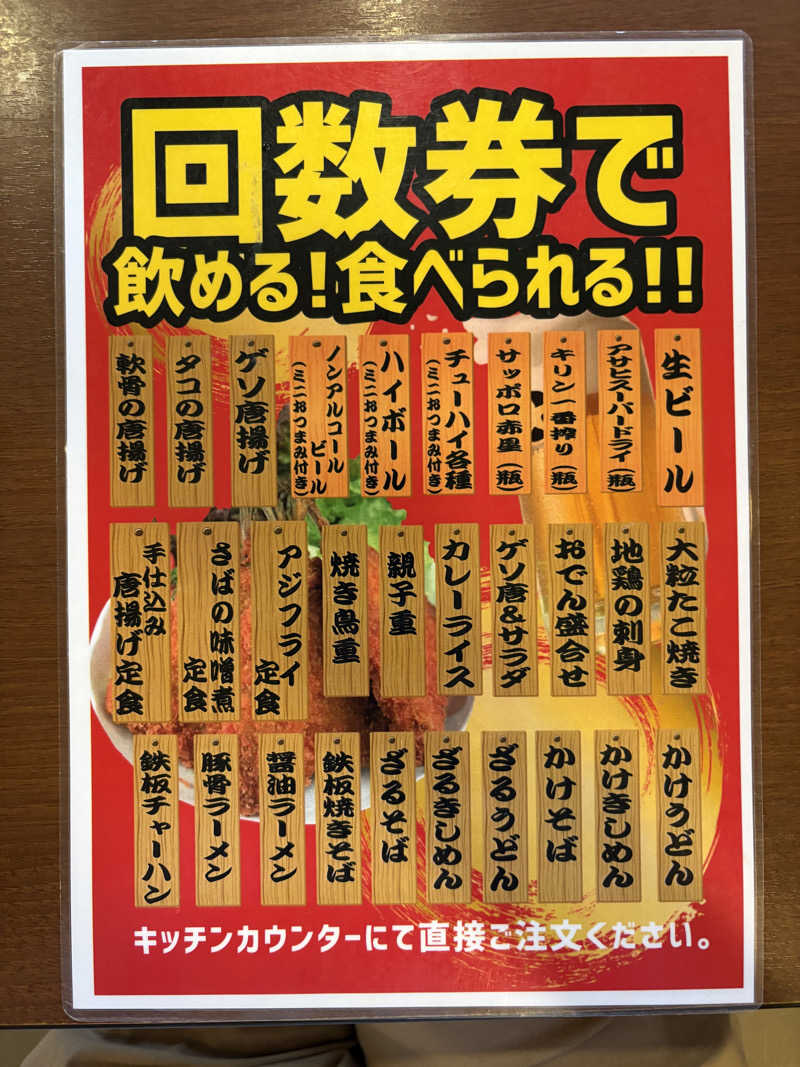魔中年HTさんの楽だの湯 一宮店のサ活写真