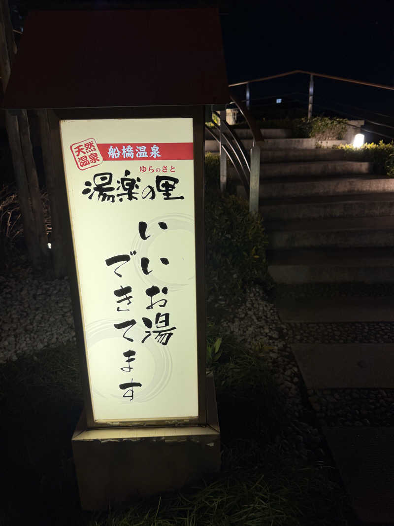 みみみさんの船橋温泉 湯楽の里のサ活写真