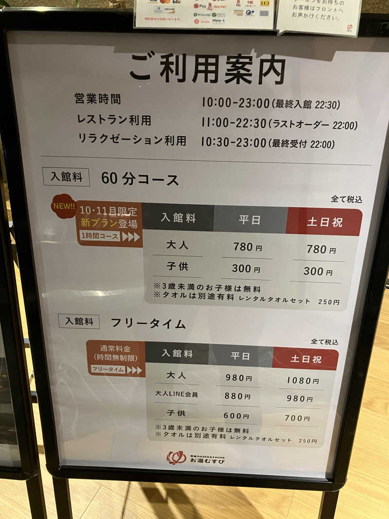 便〜BEN〜さんの常総ONSEN&SAUNA お湯むすびのサ活写真