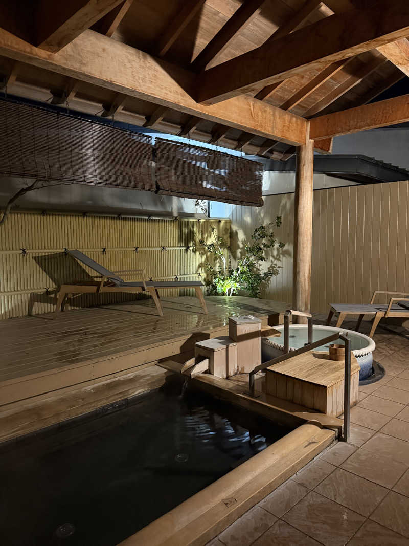 サウナで産まれましたさんのプライベートサウナ 月灯り / 湯坊いちらくTENDO SPA&BREWERYのサ活写真