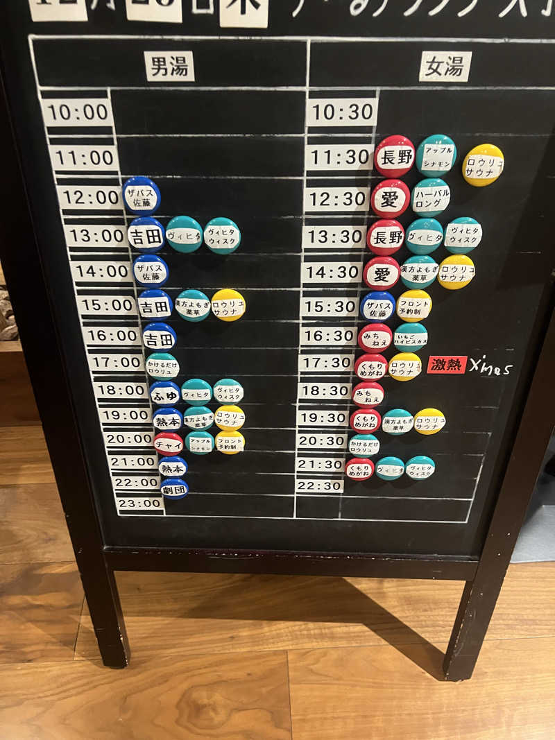 スケロクさんの朝日湯源泉ゆいるのサ活写真