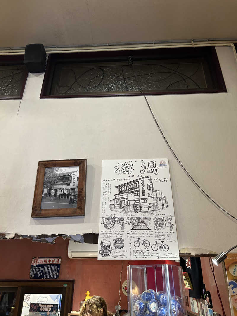 むぎちゃんさんのサウナの梅湯のサ活写真