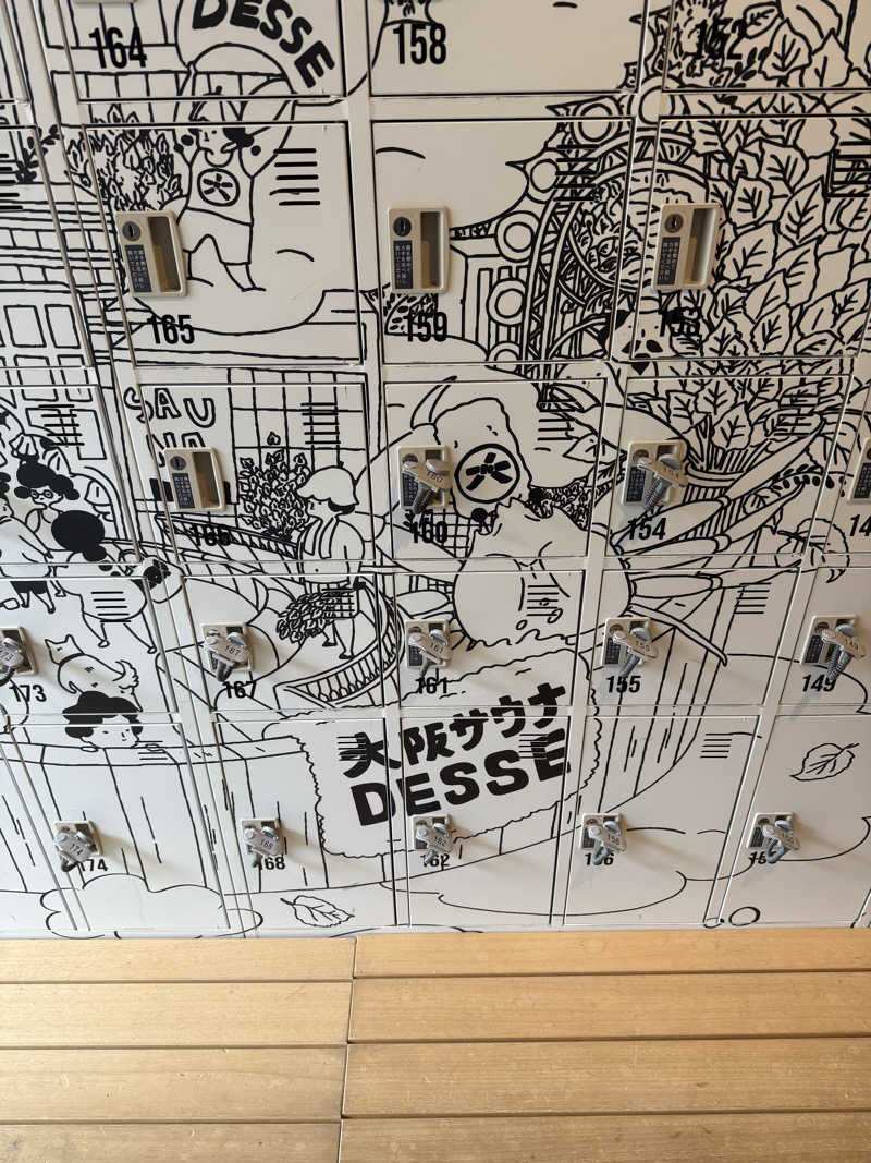 まっサさんの大阪サウナDESSEのサ活写真