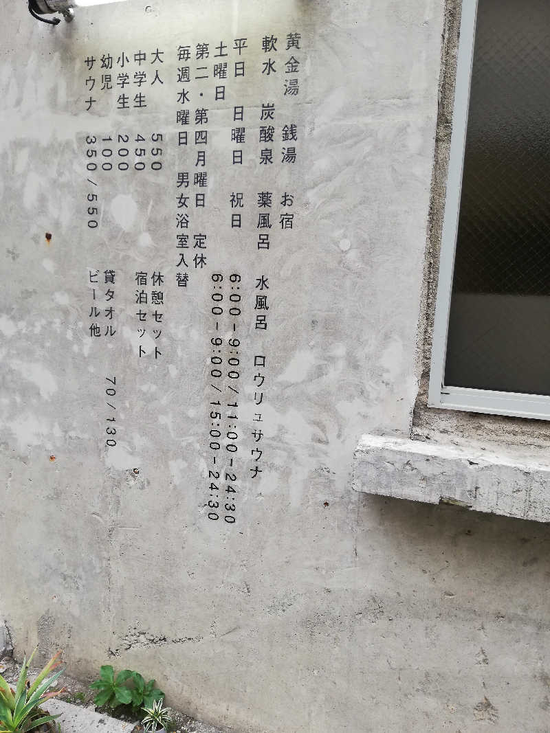 mi-kさんの黄金湯のサ活写真