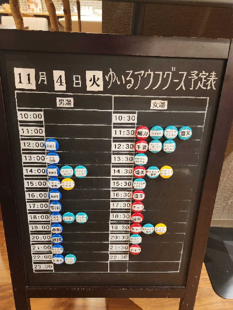 大坪顕二さんの朝日湯源泉ゆいるのサ活写真