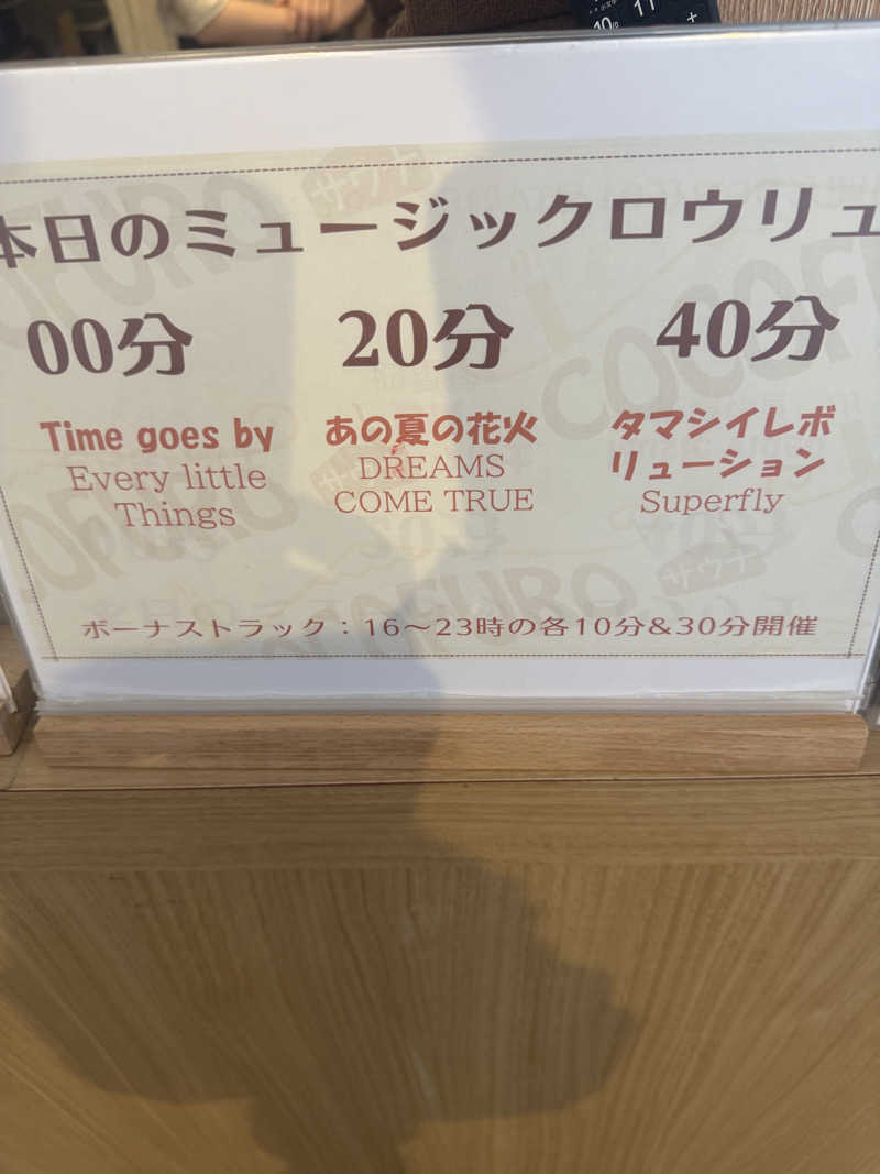 Ryo-MさんのCOCOFURO たかの湯のサ活写真