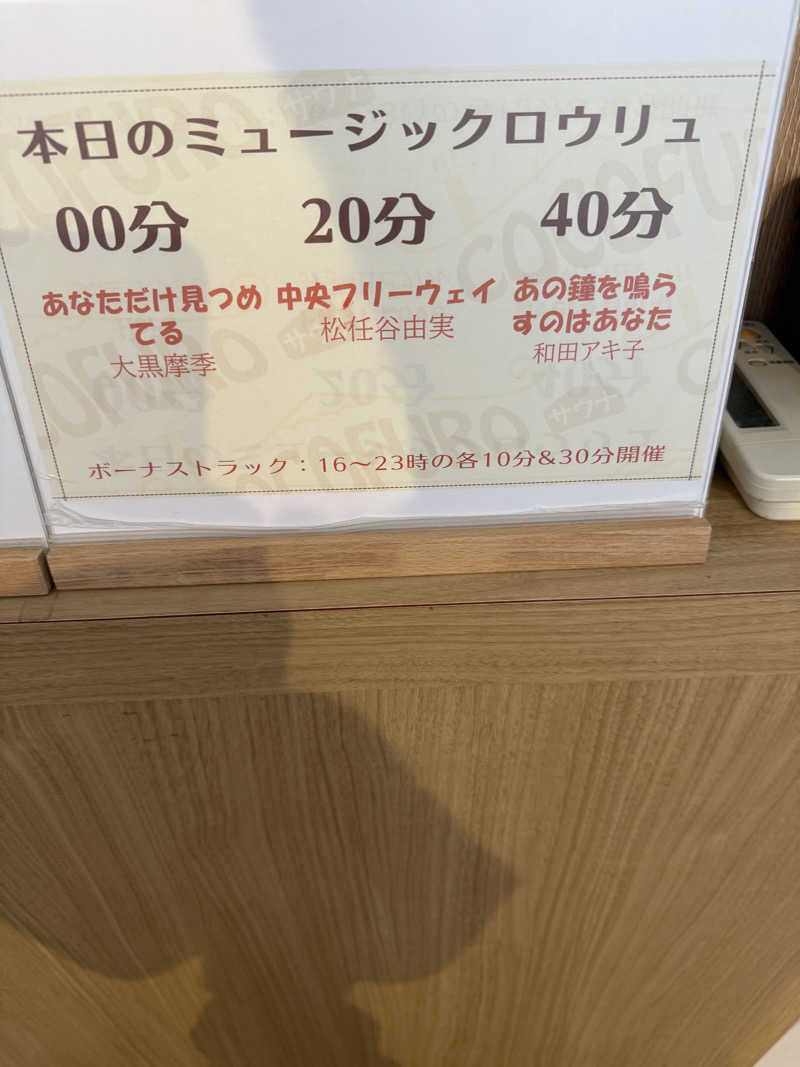 Ryo-MさんのCOCOFURO たかの湯のサ活写真