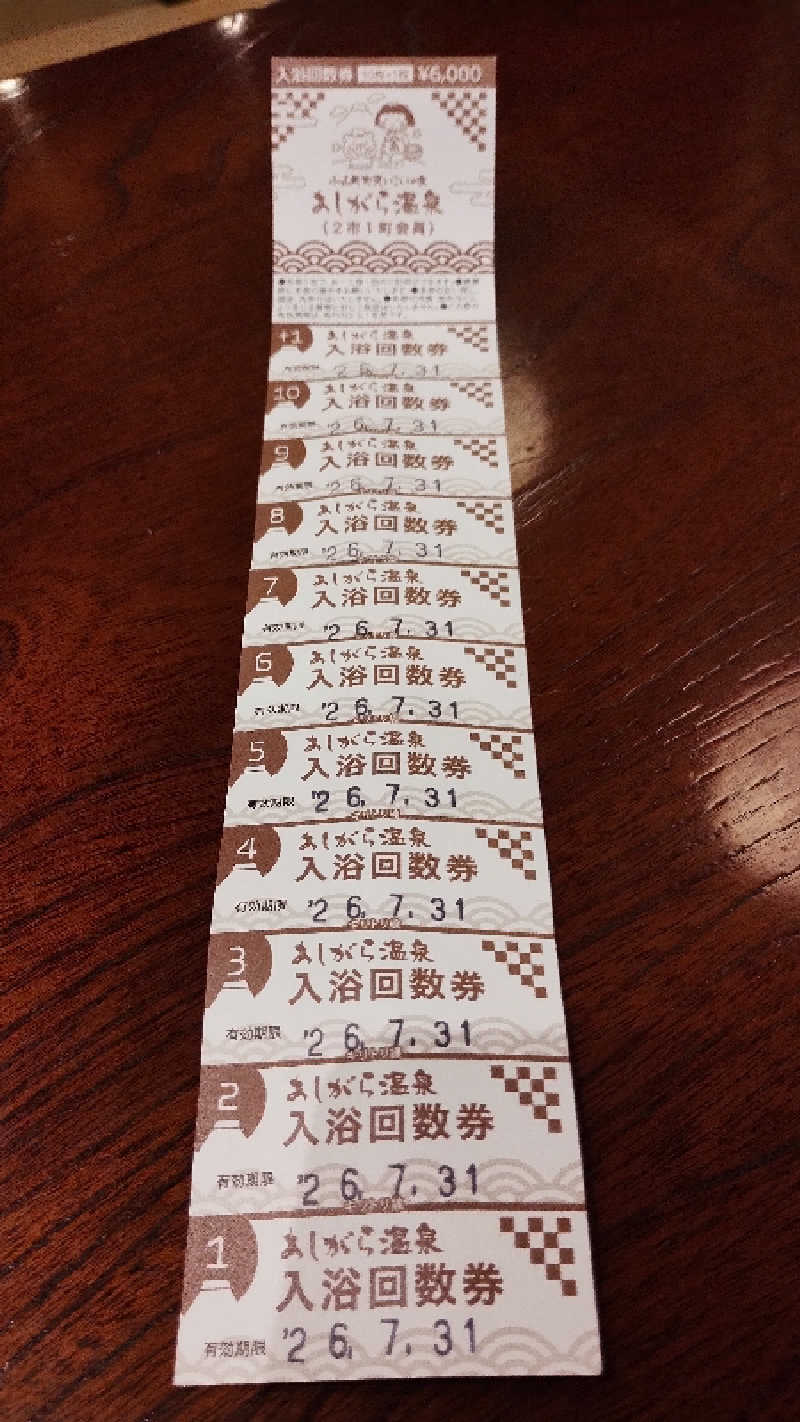 薫さんのあしがら温泉のサ活写真