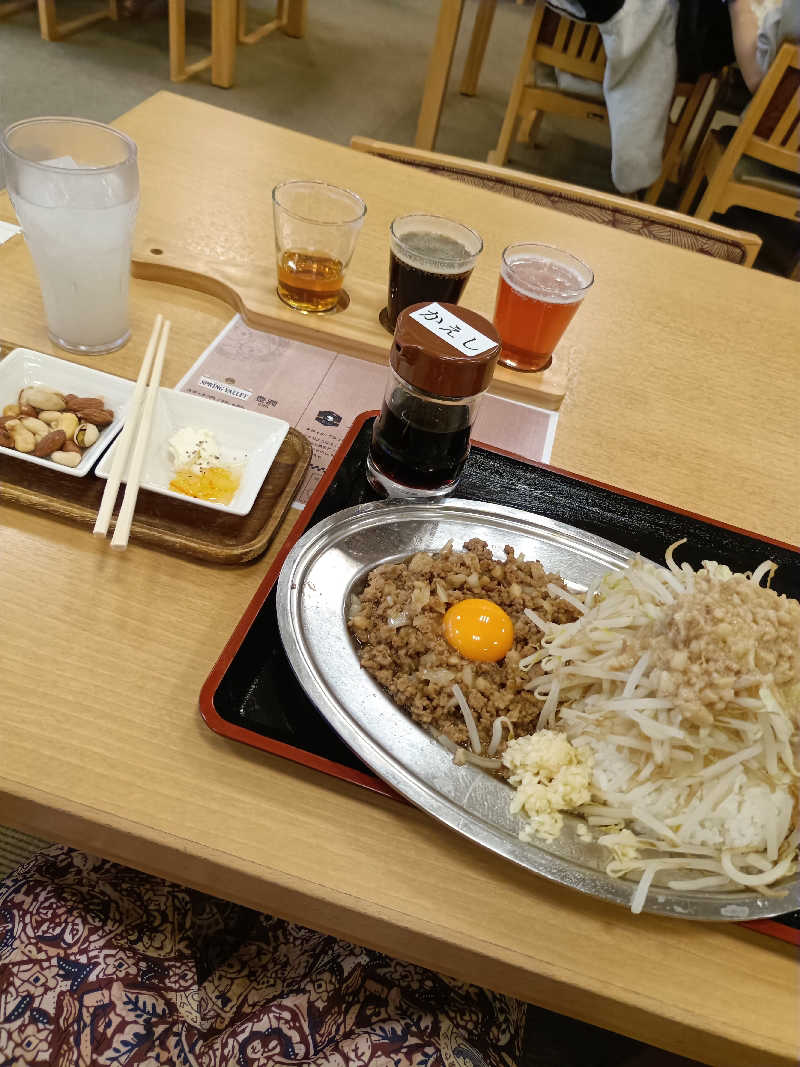 めいもんさんの湯乃泉 草加健康センターのサ活写真