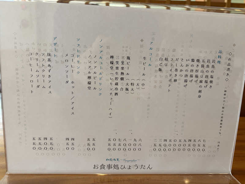 みのさんさんの平ふれあい温泉センター ゆ〜楽のサ活写真
