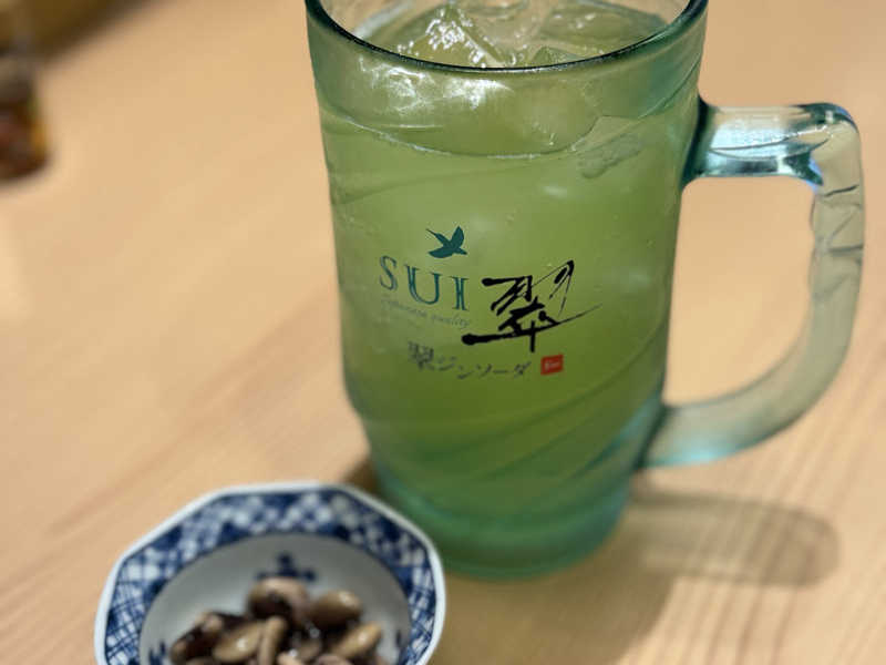 翠GINソーダメガ