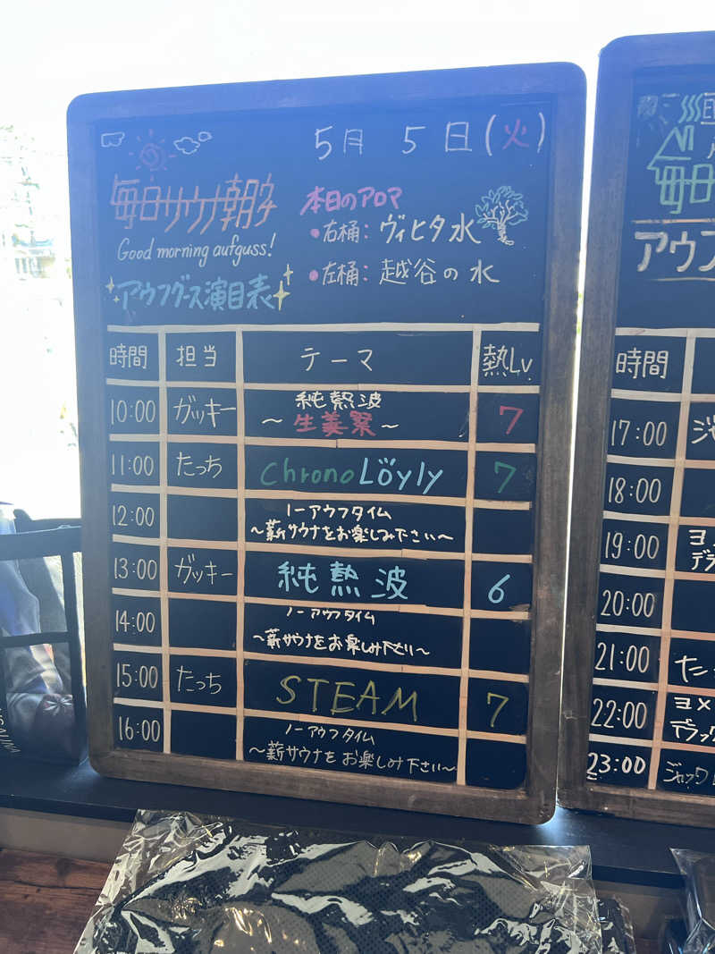 ととのうランナーLv39さんの毎日サウナ 越谷店のサ活写真