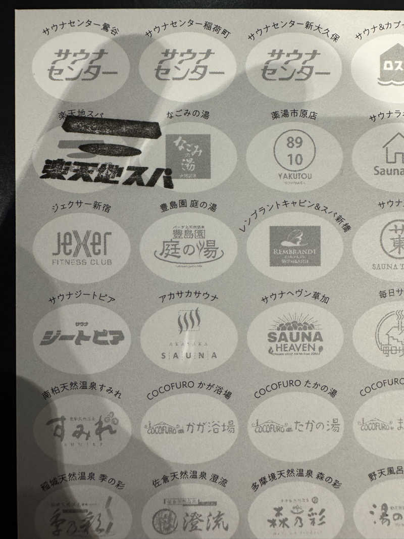 カズさんの天然温泉 楽天地スパのサ活写真