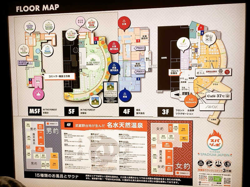 ヨネ（ヨネロッキー）さんのスパジアムジャポンのサ活写真