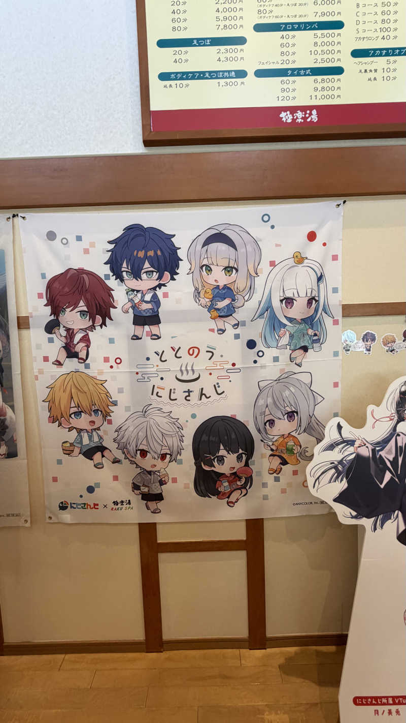 ふうちゃんきちくんさんさんの極楽湯 富谷店のサ活写真