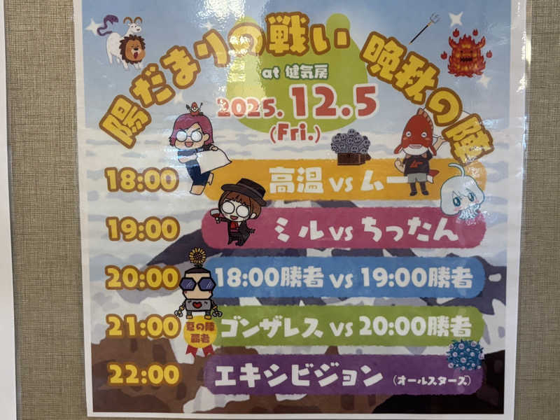 サウナ君さんの陽だまりの湯のサ活写真