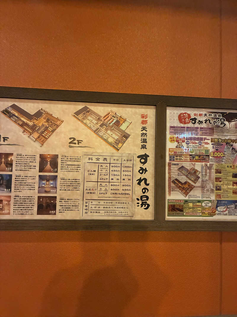 tsururinpaさんの彩都天然温泉すみれの湯のサ活写真