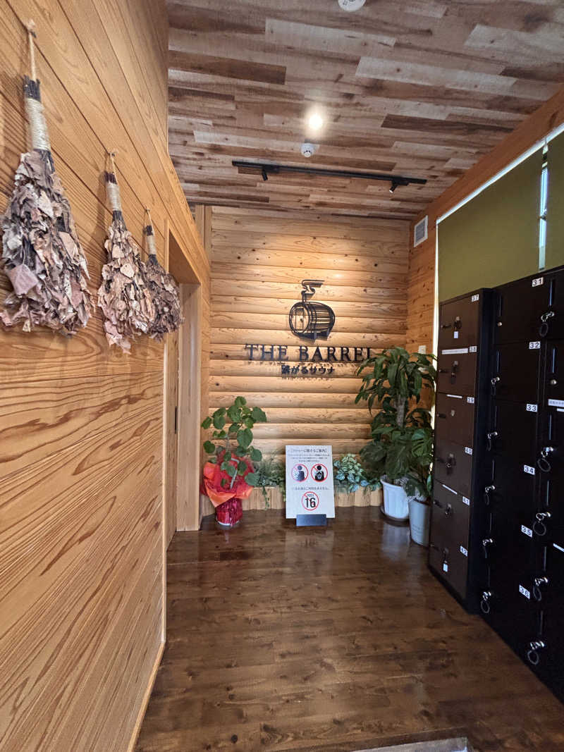 あきさんの繋がるサウナ THE BARRELのサ活写真