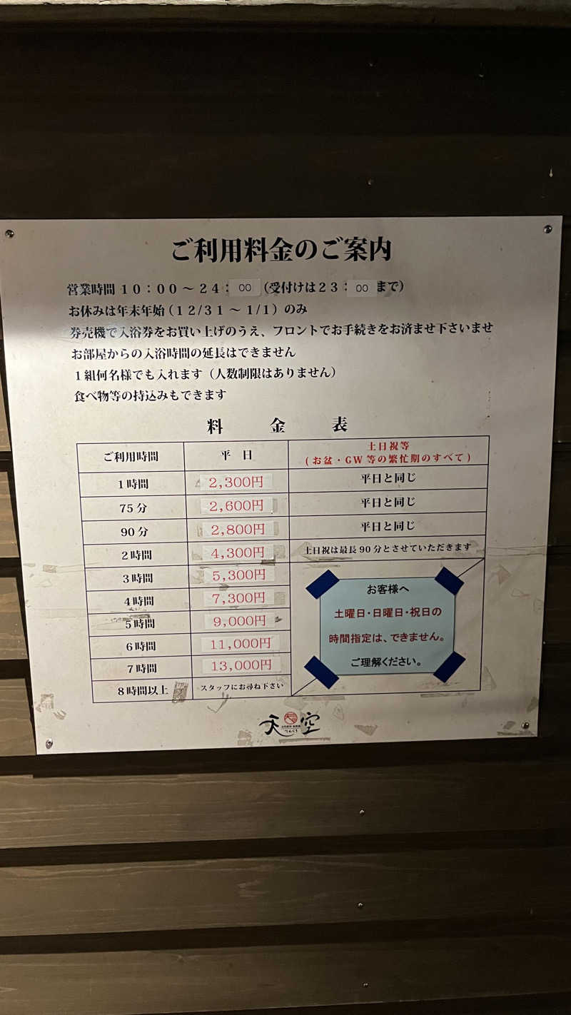 ささささんの古民家村家族湯 天空のサ活写真