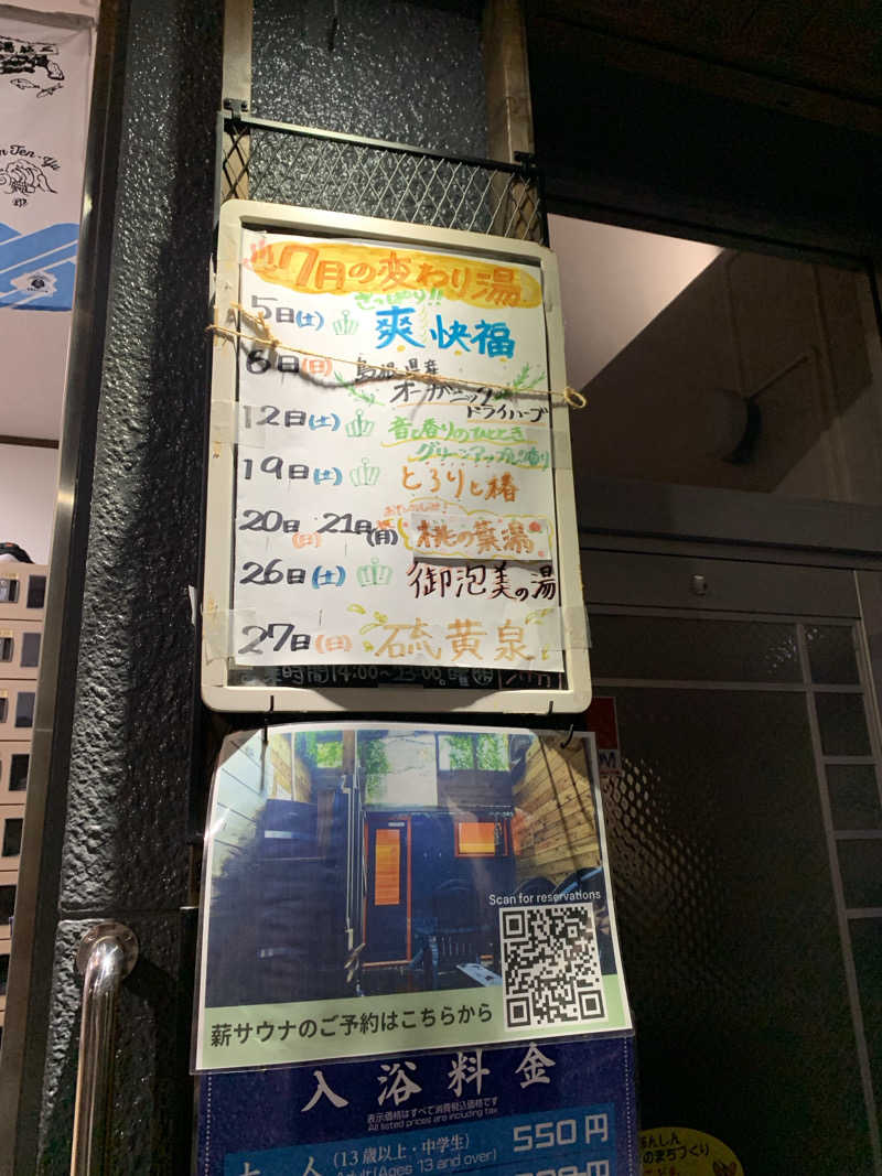 kumatさんの天然温泉 湯どんぶり栄湯のサ活写真