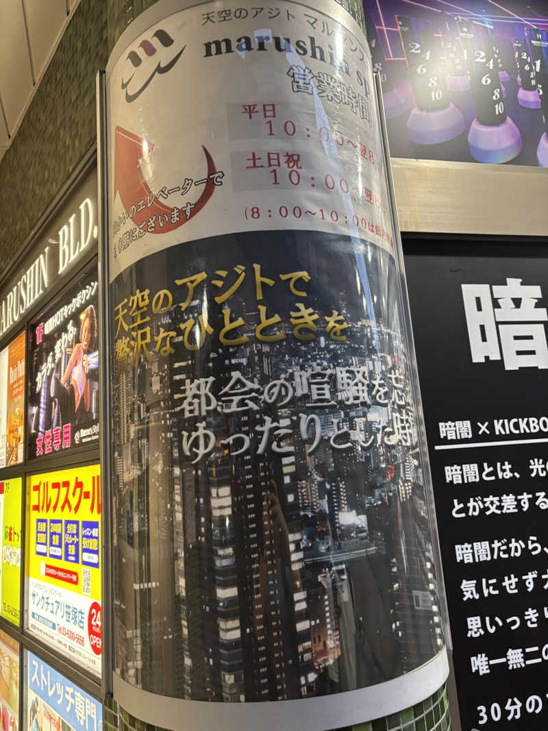 ヘイリーさんの天空のアジト マルシンスパのサ活写真