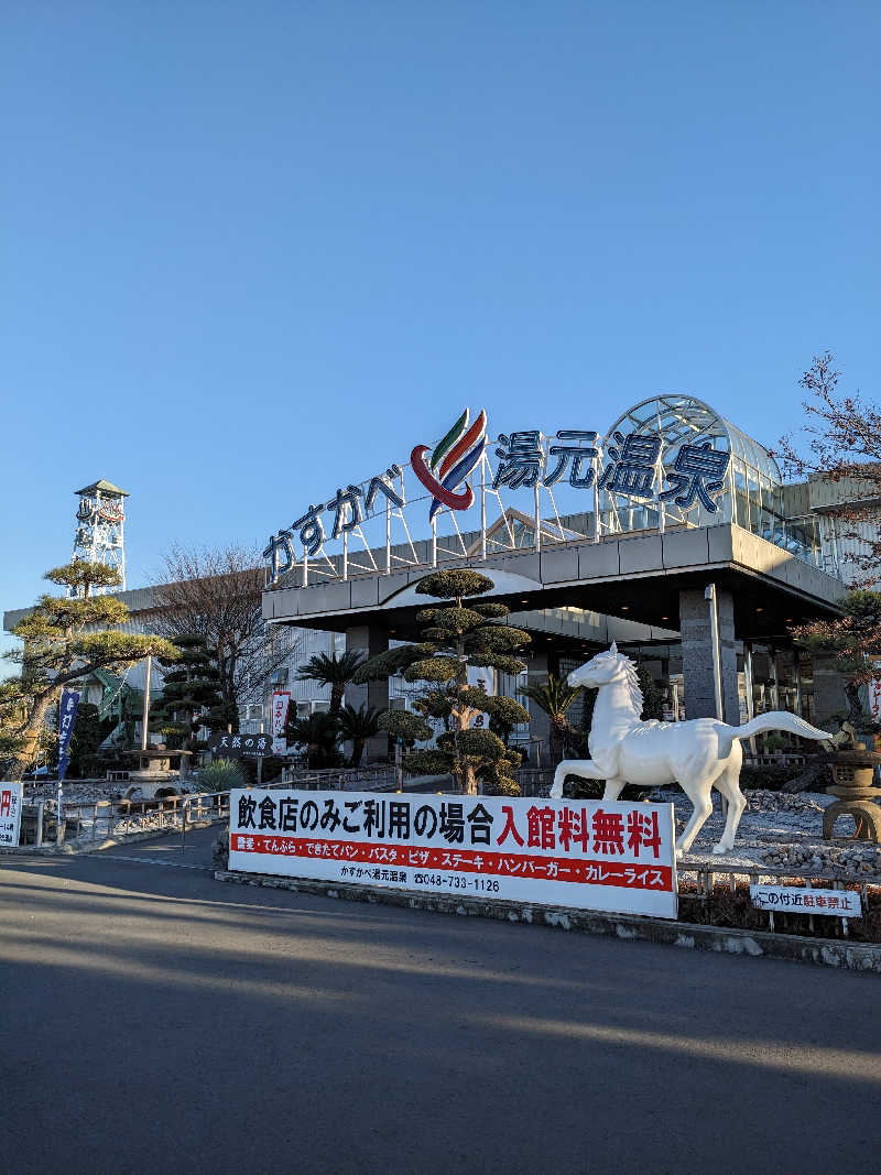 楽毅さんのかすかべ湯元温泉のサ活写真