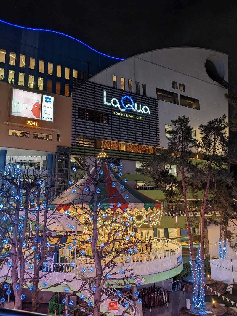 楽毅さんの東京ドーム天然温泉 Spa LaQua(スパ ラクーア)のサ活写真