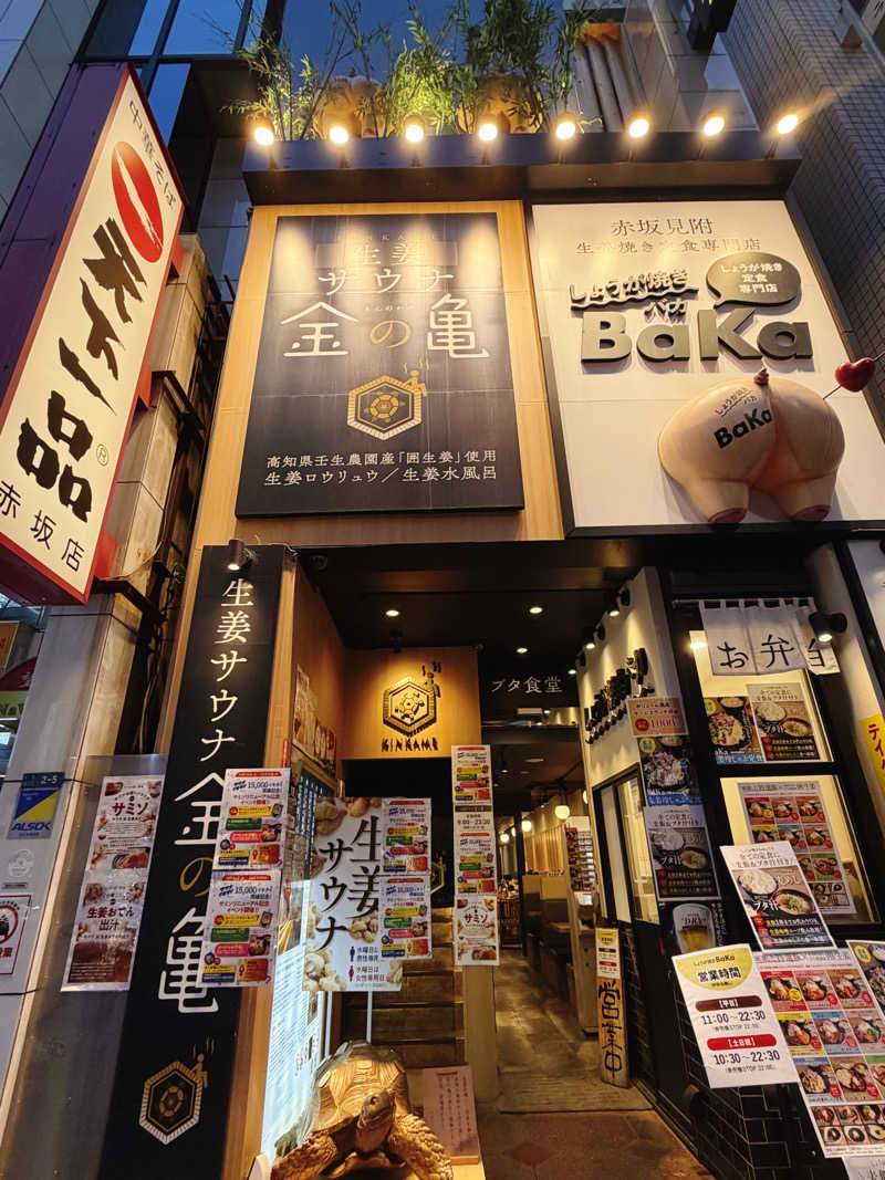 ちぴさんの生姜サウナ「金の亀」のサ活写真