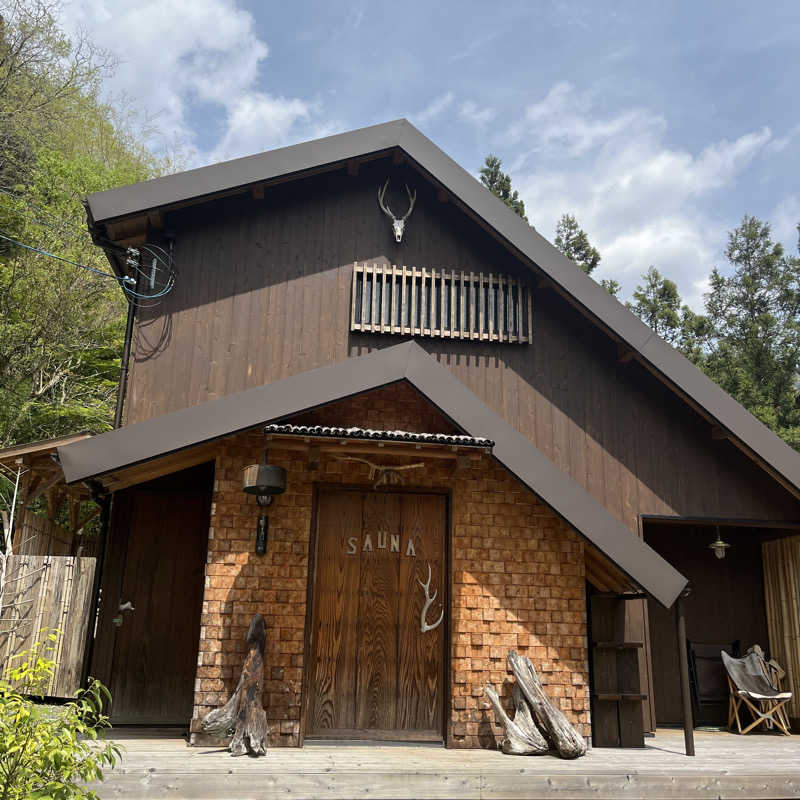 meruさんの山ノサウナ 廃校を貸切でのサ活写真