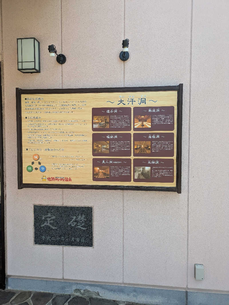 ふくおかのサウナー🔰さんの佐賀ぽかぽか温泉のサ活写真