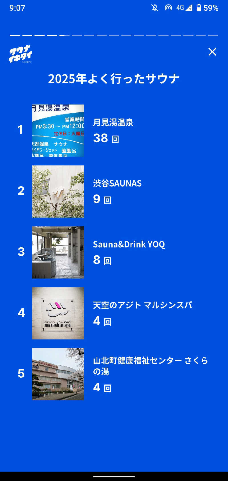 saunaaさんのSauna&Drink YOQのサ活写真