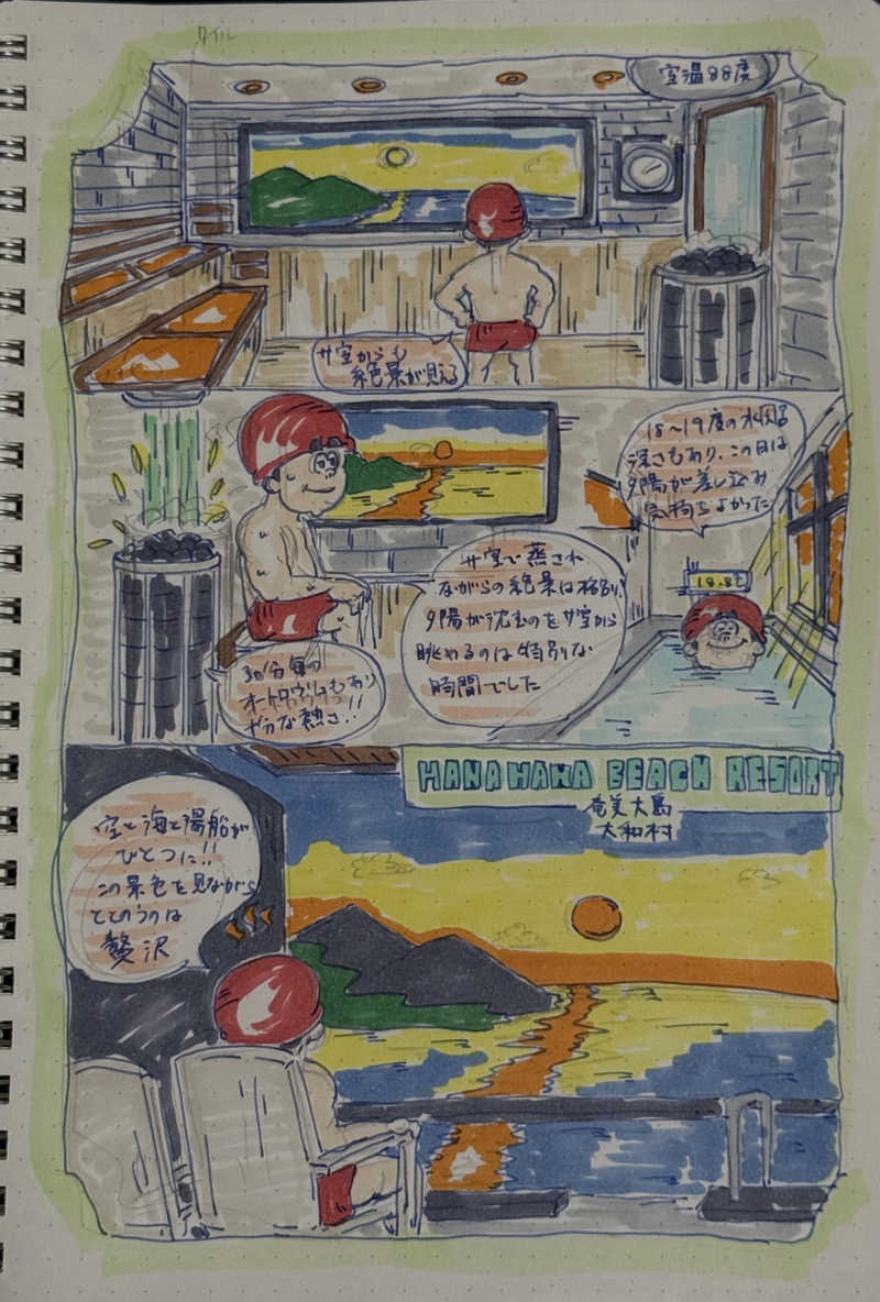SODA00さんの奄美温泉 大和 ハナハナビーチリゾートのサ活写真