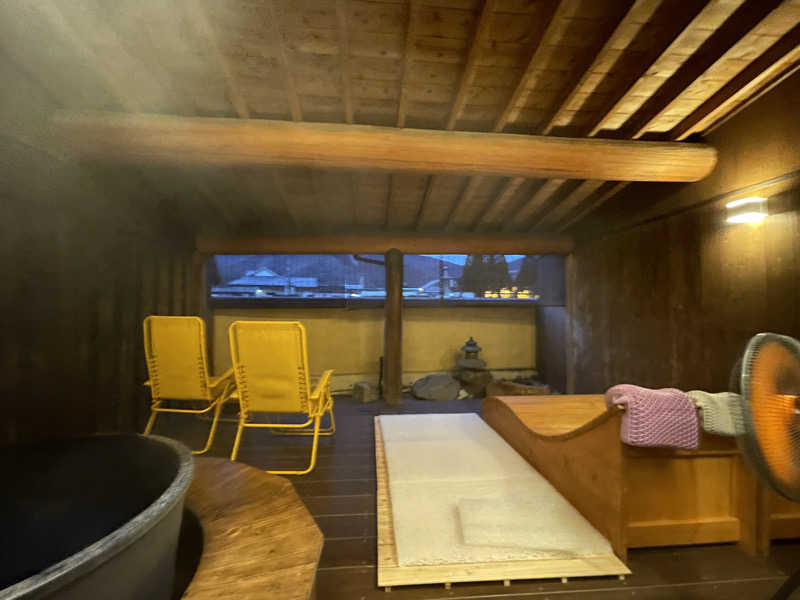 さうなさんの湯布院プライベートサウナ&温泉NOGIKU  (湯布院旅館のぎく内)のサ活写真