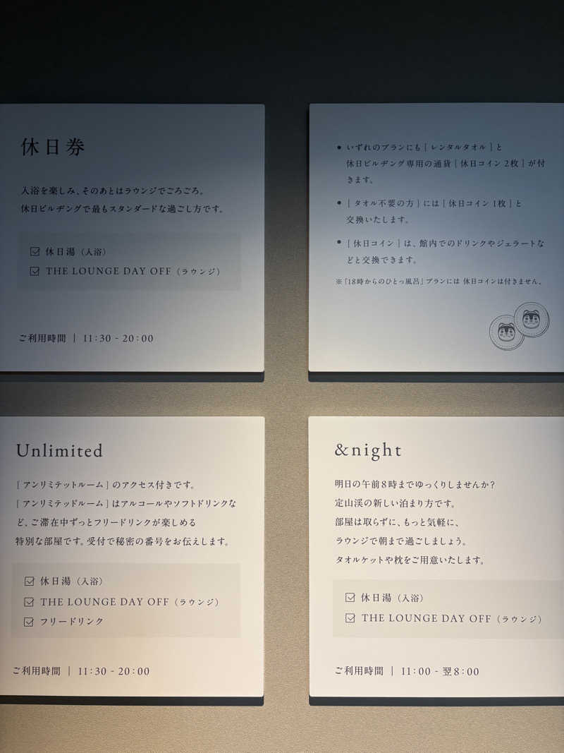 れんぶるちっちさんの休日湯のサ活写真