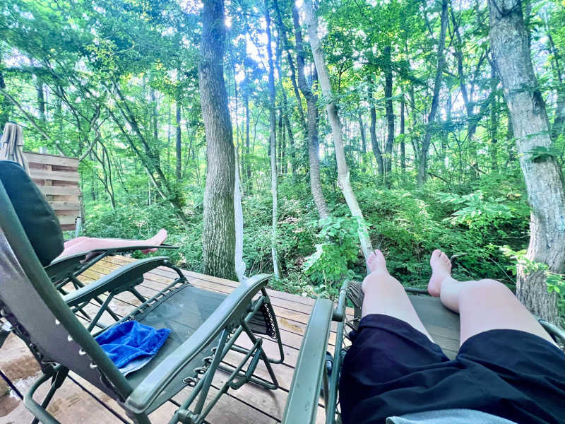 ポンセさんの軽井沢プライベートアウトドアサウナkaveriのサ活写真